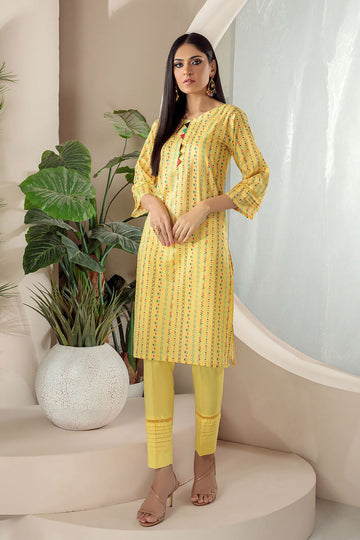 Bonanza Satrangi Corn Yellow Lawn Suit Rsk222p26 Eid Pret 2022 Online Shopping